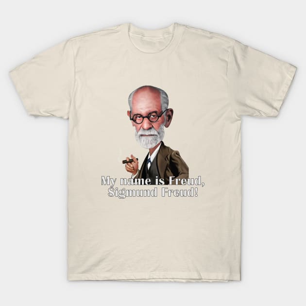 Freud T-Shirt by Ovibos